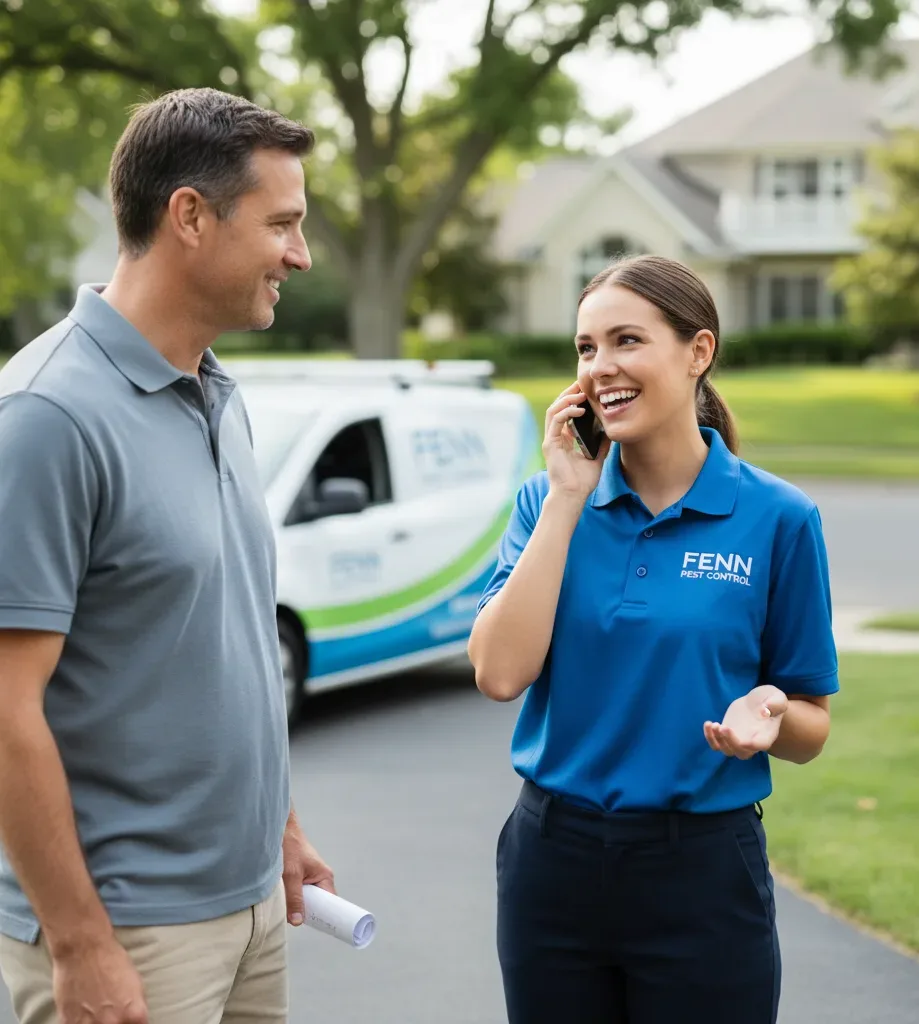 Fenn Pest Control customer support in Suamico
